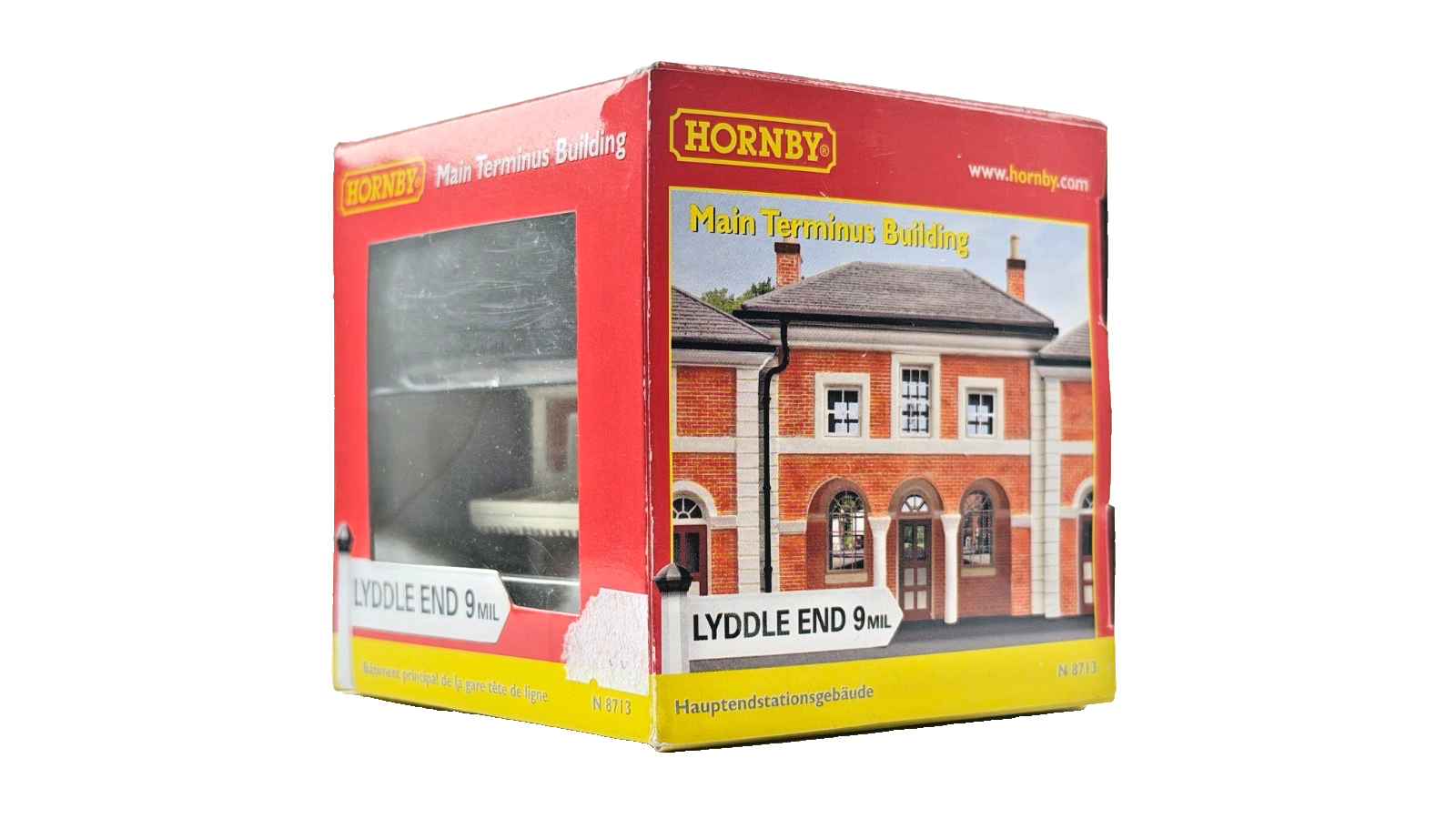 HORNBY N GAUGE LYDDLE END - N8713 - MAIN TERMINUS BUILDING - BOXED