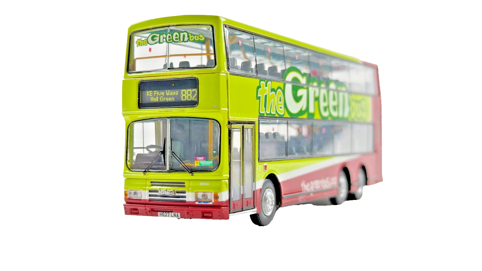 CMNL UKBUS HKBUS 2007 1/76 SCALE - LEYLAND OLYMPIAN THE GREEN BUS UNBOXED