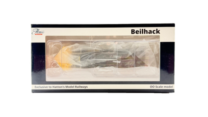 HATTONS OO GAUGE - H4-BH-012 - BEILHACK SNOW PLOUGH NETWORK RAIL BLACK ADB966099