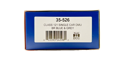 BACHMANN OO GAUGE - 35-526 - CLASS 121 SINGLE CAR DMU BR BLUE & GREY BOXED