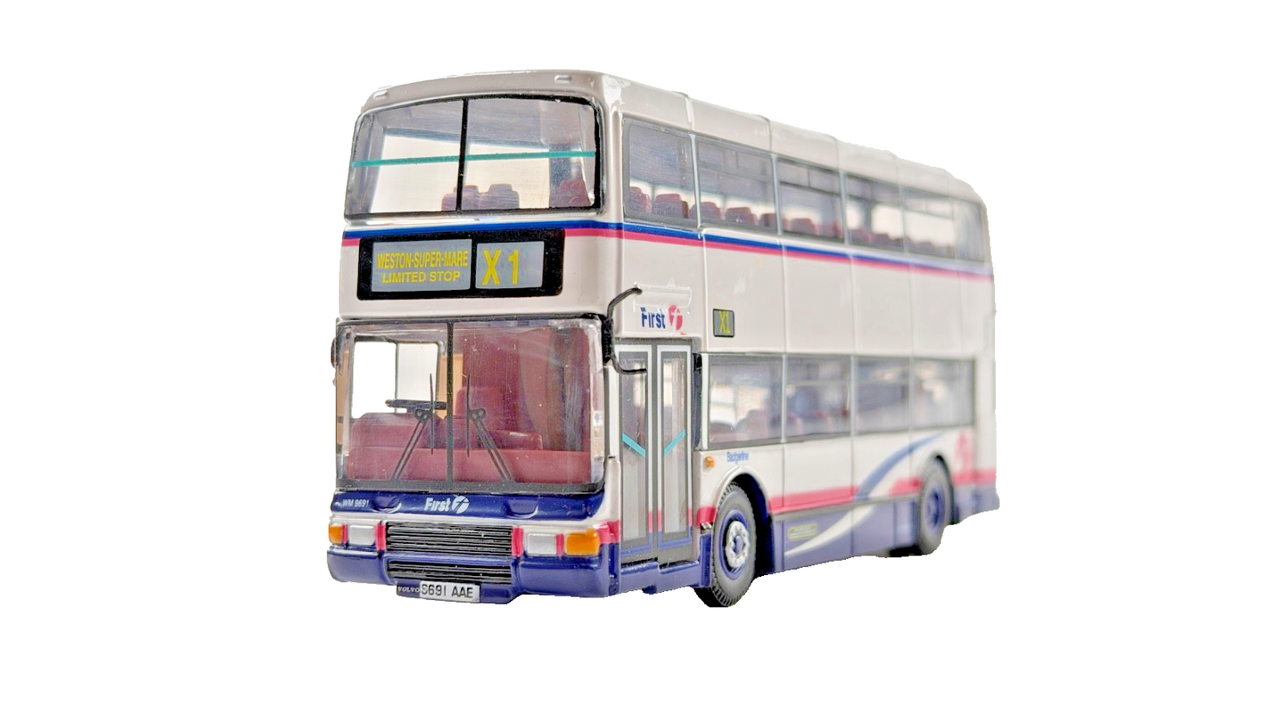 CORGI 1/76 SCALE - PALATINE II FIRST BUS BADGERLINE WESTON SUPER MARE UNBOXED #1