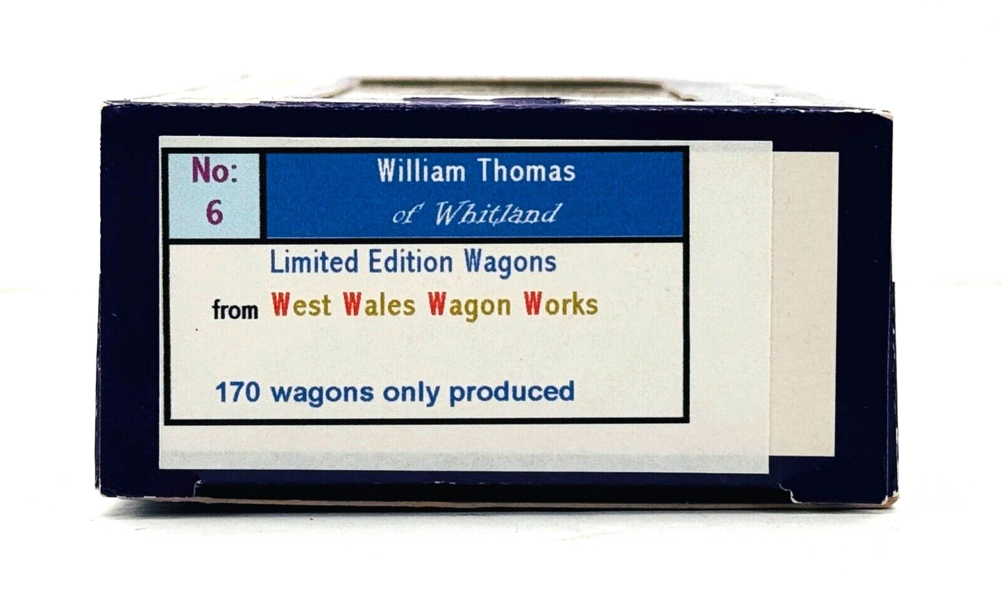 DAPOL 00 GAUGE - WILLIAM THOMAS COAL LIME MANURE MERCHANT NO.6 (LIMITED EDITION)