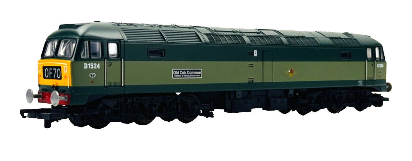 LIMA 00 GAUGE - L204835 - CLASS 47 DIESEL 47004 BR GREEN OLD OAK COMMON - BOXED