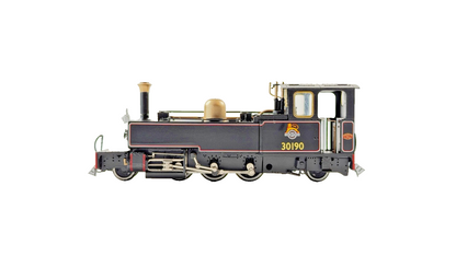 HELJAN OO9 SCALE - 9962 - BR LINED BLACK 30190 'LYD' STEAM LOCOMOTIVE BOXED