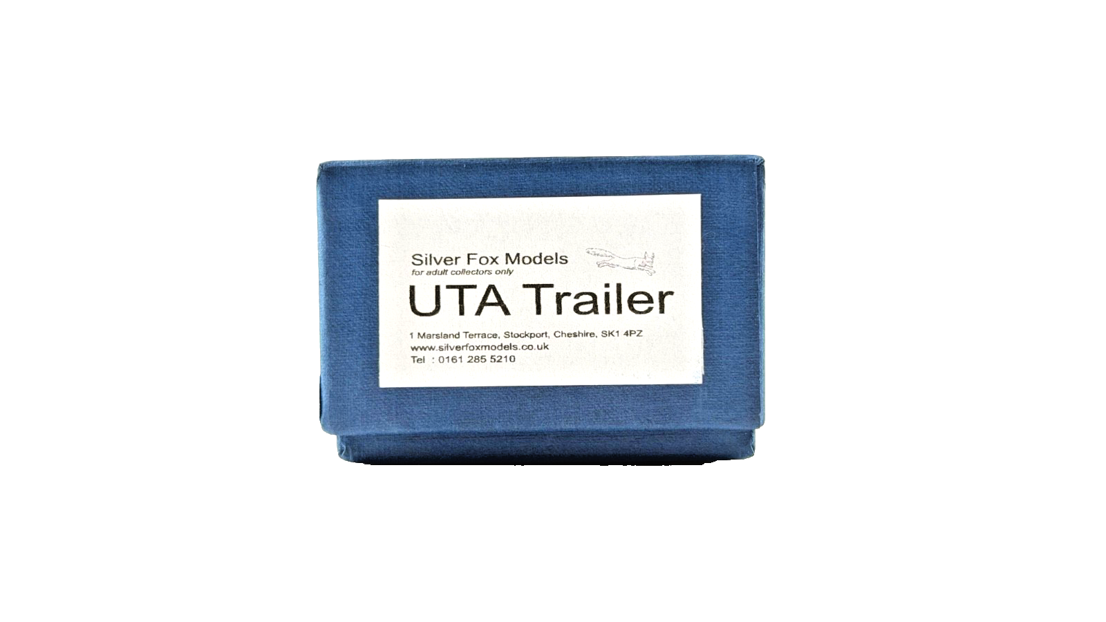 SILVER FOX MODELS OO GAUGE - UTA ULSTER TRANSPORT AUTHORITY TRAILER CAR K15 580