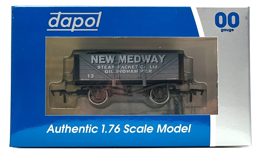 DAPOL 00 GAUGE - 'NEW MEDWAY STEAM PACKET CO. LTD' GREY W 13 (LIMITED EDITION)