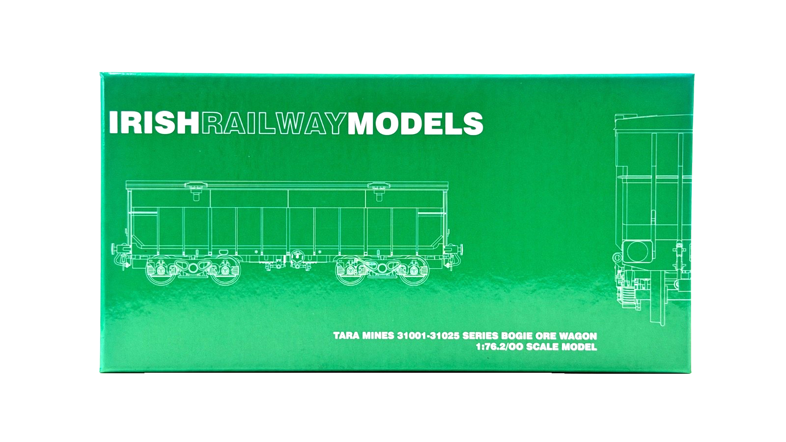 IRISH RAILWAY MODELS 00 GAUGE - IRM1032-BX-H - TARA MINES RED OXIDE WAGON PACK