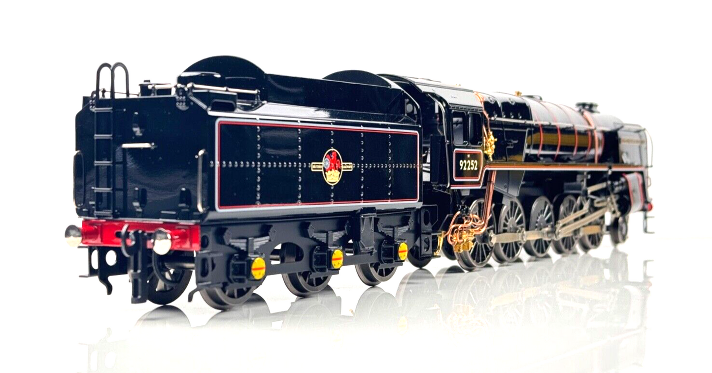 ACE TRAINS O GAUGE BR BLACK 2-10-0 CLASS 9F LOCOMOTIVE 92252 'TIMOTHY HACKWORTH'