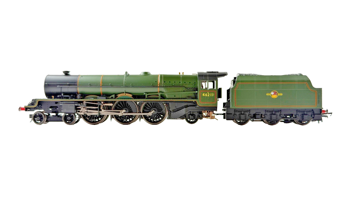HORNBY OO GAUGE - R3855 - BR GREEN PRINCESS ROYAL 'QUEEN MAUD' NO.46211 BOXED