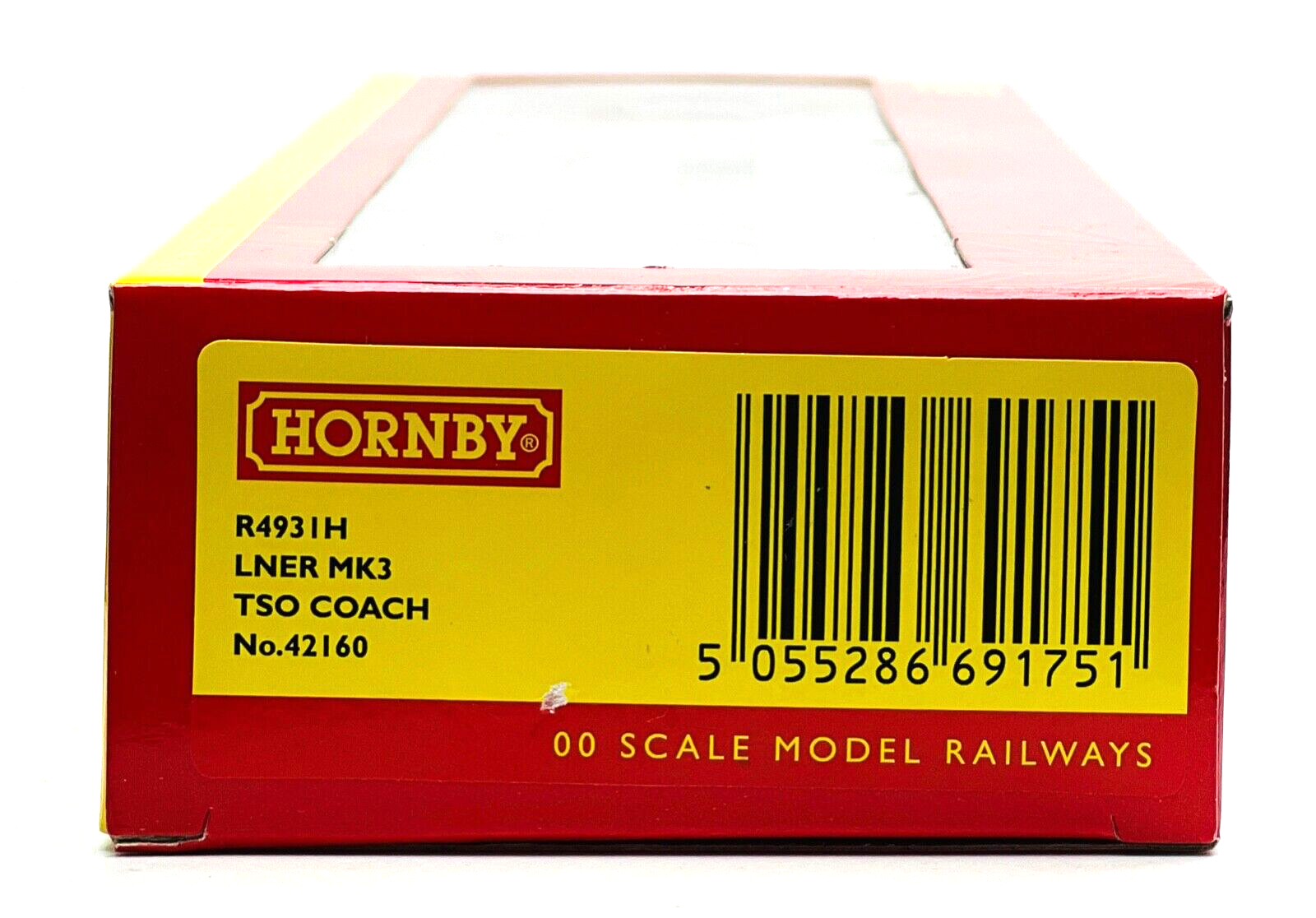 HORNBY 00 GAUGE - R4931H - LNER MK3 TSO COACH 'NO.42160' - BOXED