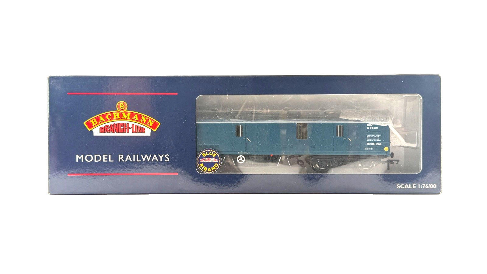 BACHMANN OO GAUGE - 39-272 - BR MK1 GUV BR BLUE EXPRESS PARCELS - BOXED