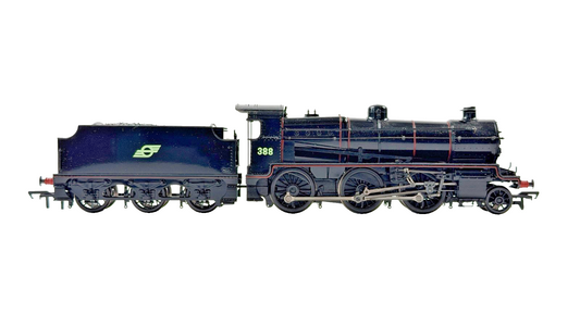 BACHMANN 00 GAUGE - CIE CHERRY BLACK IRISH RAILWAYS N CLASS LOCOMOTIVE 388 BOXED