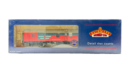 BACHMANN OO GAUGE - 39-183 - BR MK1 FULL BRAKE BG (NF) RES GREY/RED COACH