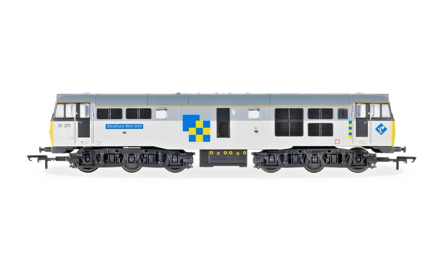HORNBY OO GAUGE - R30439 - TLF CONSTRUCTION CLASS 31 'STRATFORD 1840-2001' 31271