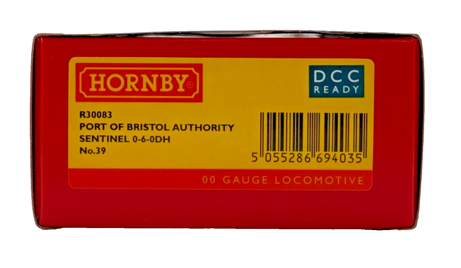 HORNBY 00 GAUGE - R30083 - PORT OF BRISTOL AUTHORITY SENTINEL 0-6-0DH 'NO.39'