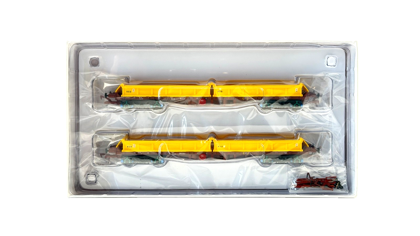 IRISH RAILWAY MODELS 00 GAUGE - IRM1071-B - CIE 42FT BOGIE FLAT WAGON RED OXIDE