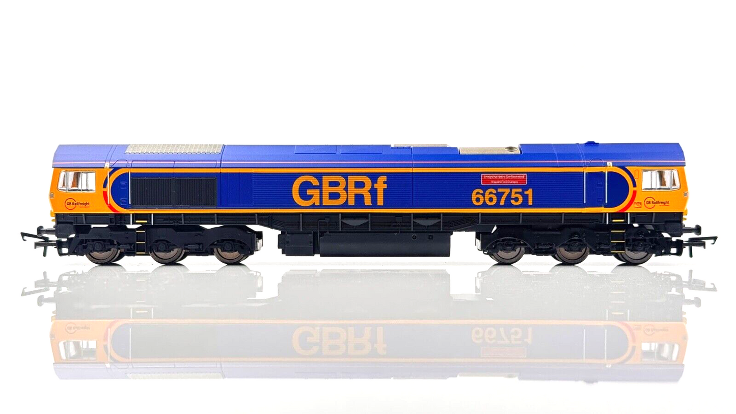 HORNBY 00 GAUGE - R3573 - CLASS 66 GBRF 66751 INSPIRATION DELIVERED - BOXED