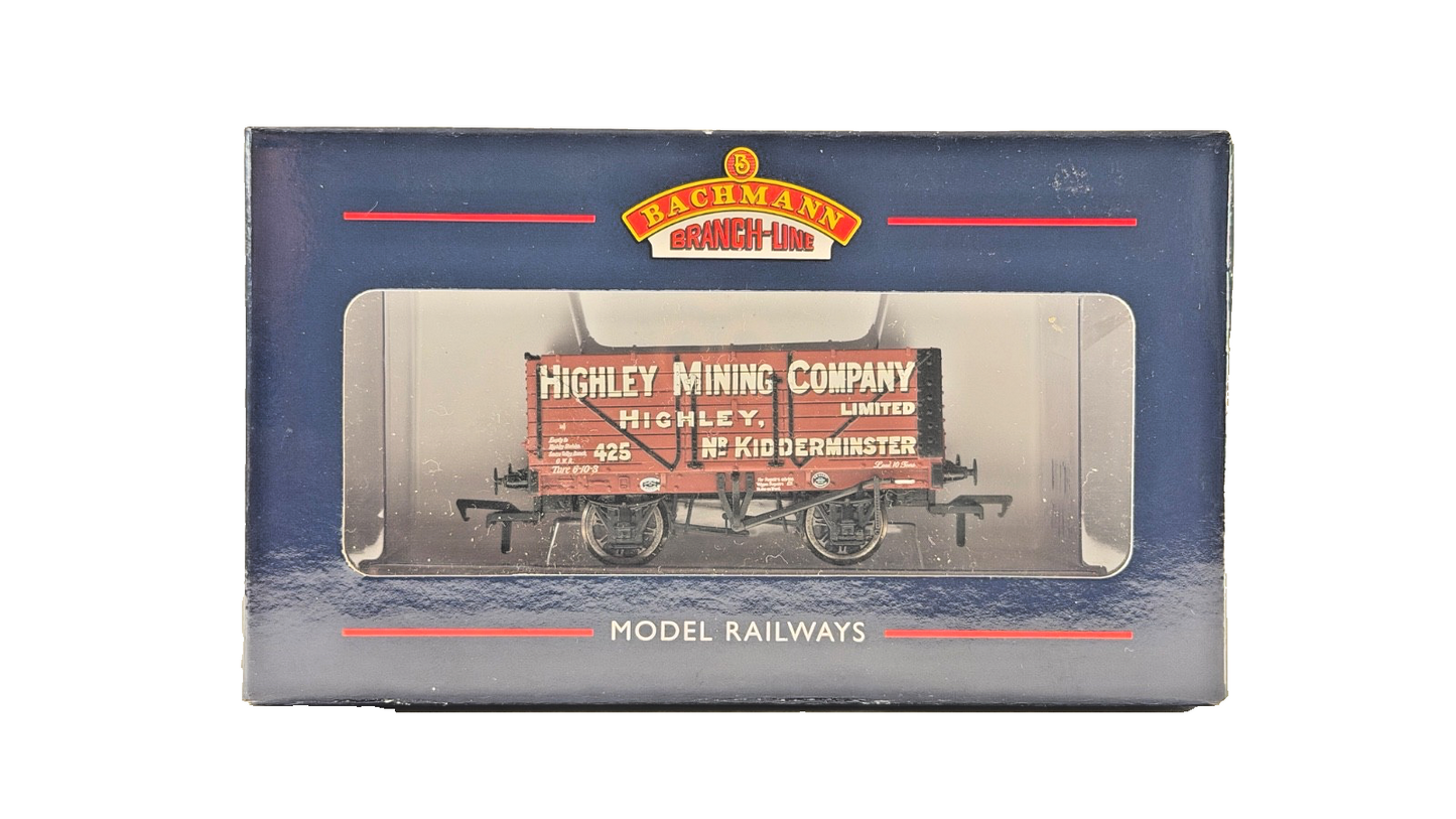 BACHMANN 00 GAUGE - 37-080G - 7 PLANK WAGON HIGHLEY MINING CO SEVERN VALLEY RLY