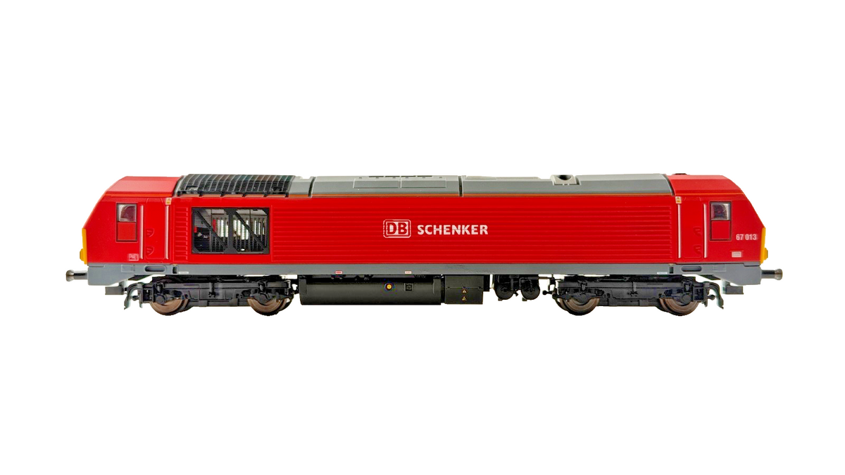 HORNBY OO GAUGE - R3574 - CLASS 67 DIESEL 67013 DB SCHENKER LIVERY DCC SOUND