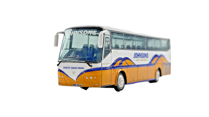 CORGI 1/76 SCALE - BOVA FUTURA JOHNSONS QUALITY COACH TRAVEL UNBOXED