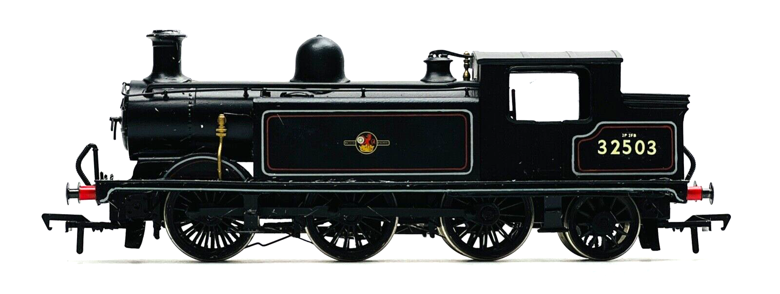 OO WORKS KIT BUILT 00 GAUGE - BR BLACK 0-6-2 E4 LOCOMOTIVE '32503' BOXED