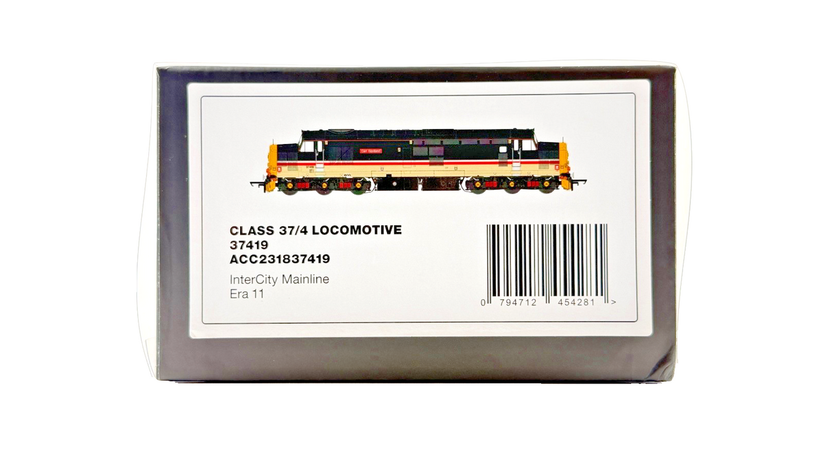 ACCURASCALE OO GAUGE - ACC2318 - CLASS 37 DIESEL 37419 INTERCITY CARL HAVILAND