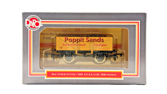 DAPOL 00 GAUGE - POPPIT SANDS SAND & GRAVEL WAGON CARDIGAN 712 (LIMITED EDITION)