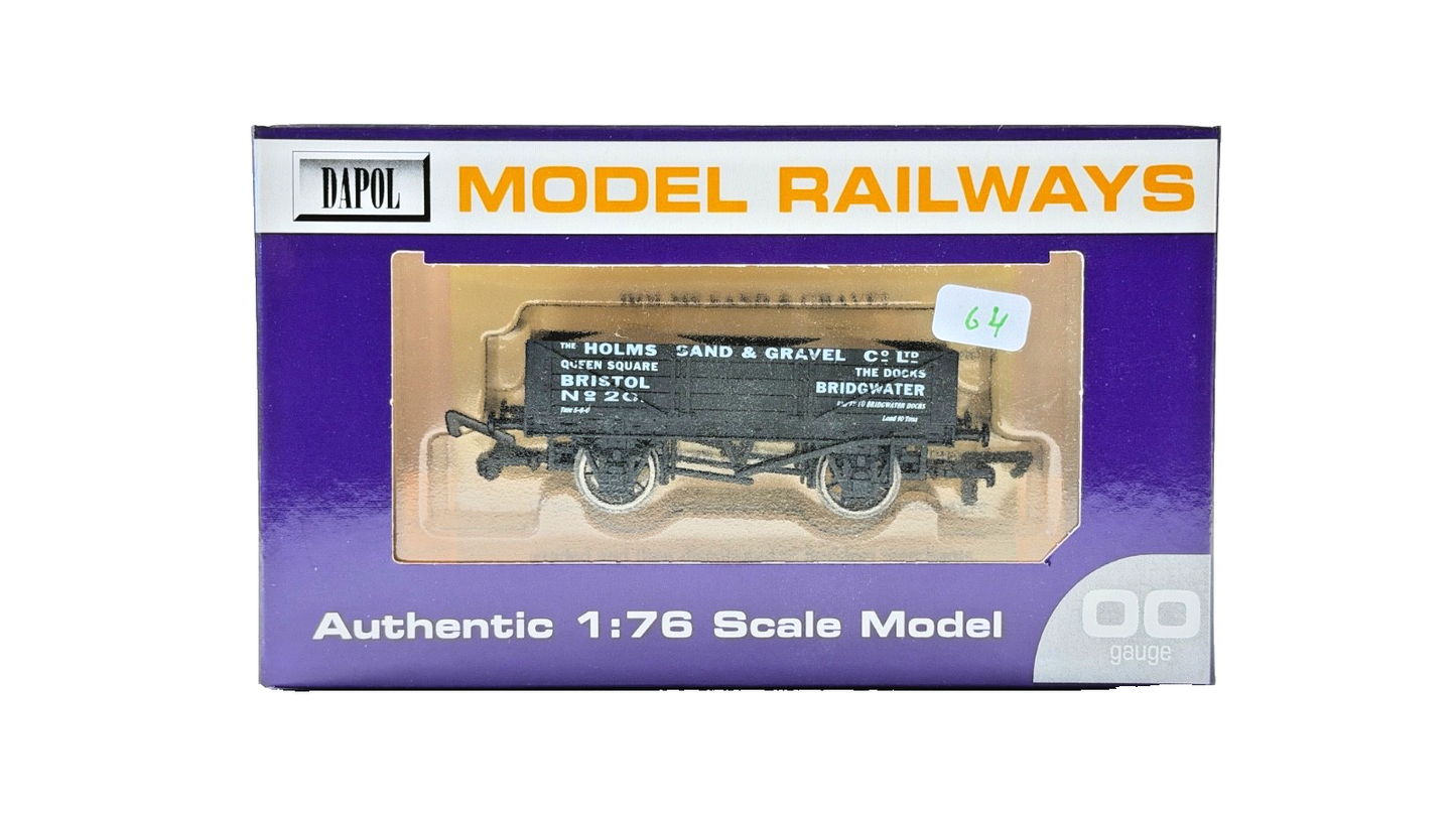 DAPOL 00 GAUGE - HOLMS SAND & GRAVEL CO DOCKS BRISTOL WAGON 20 (LIMITED EDITION)