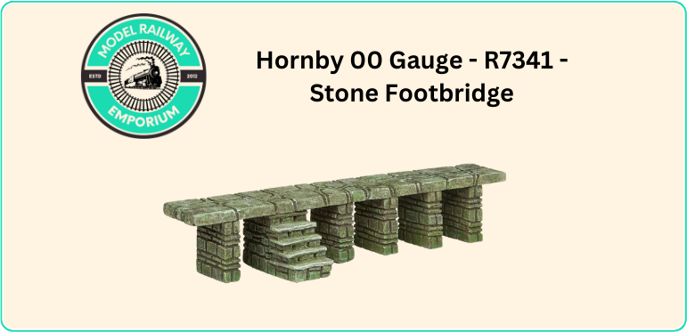 HORNBY 00 GAUGE SKALEDALE - R7341 - 'STONE FOOTBRIDGE' - NEW CARDED