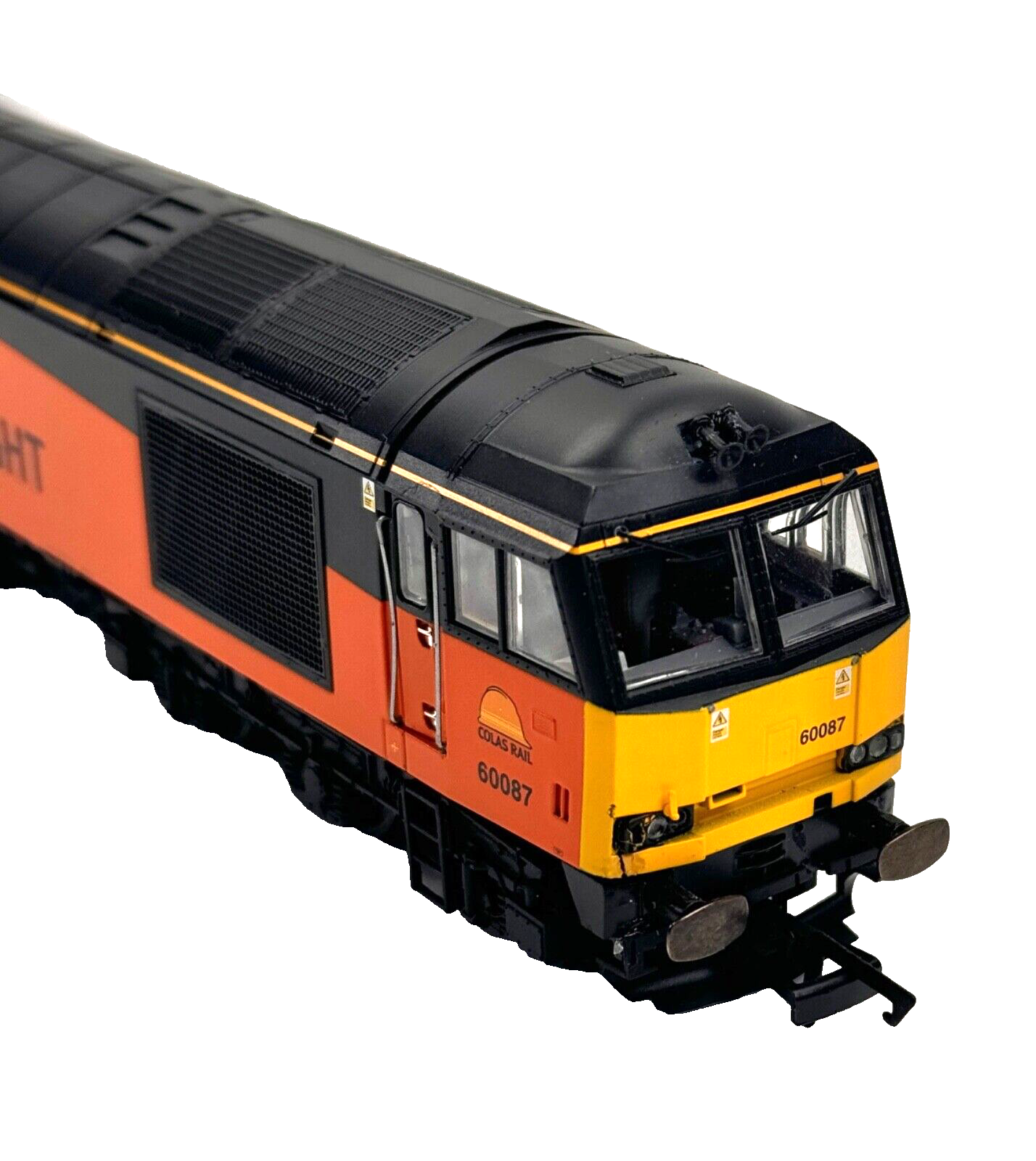 HORNBY 00 GAUGE - R3572 - CLASS 60 DIESEL 60087 COLAS RAIL 'CLIC SARGENT' BOXED