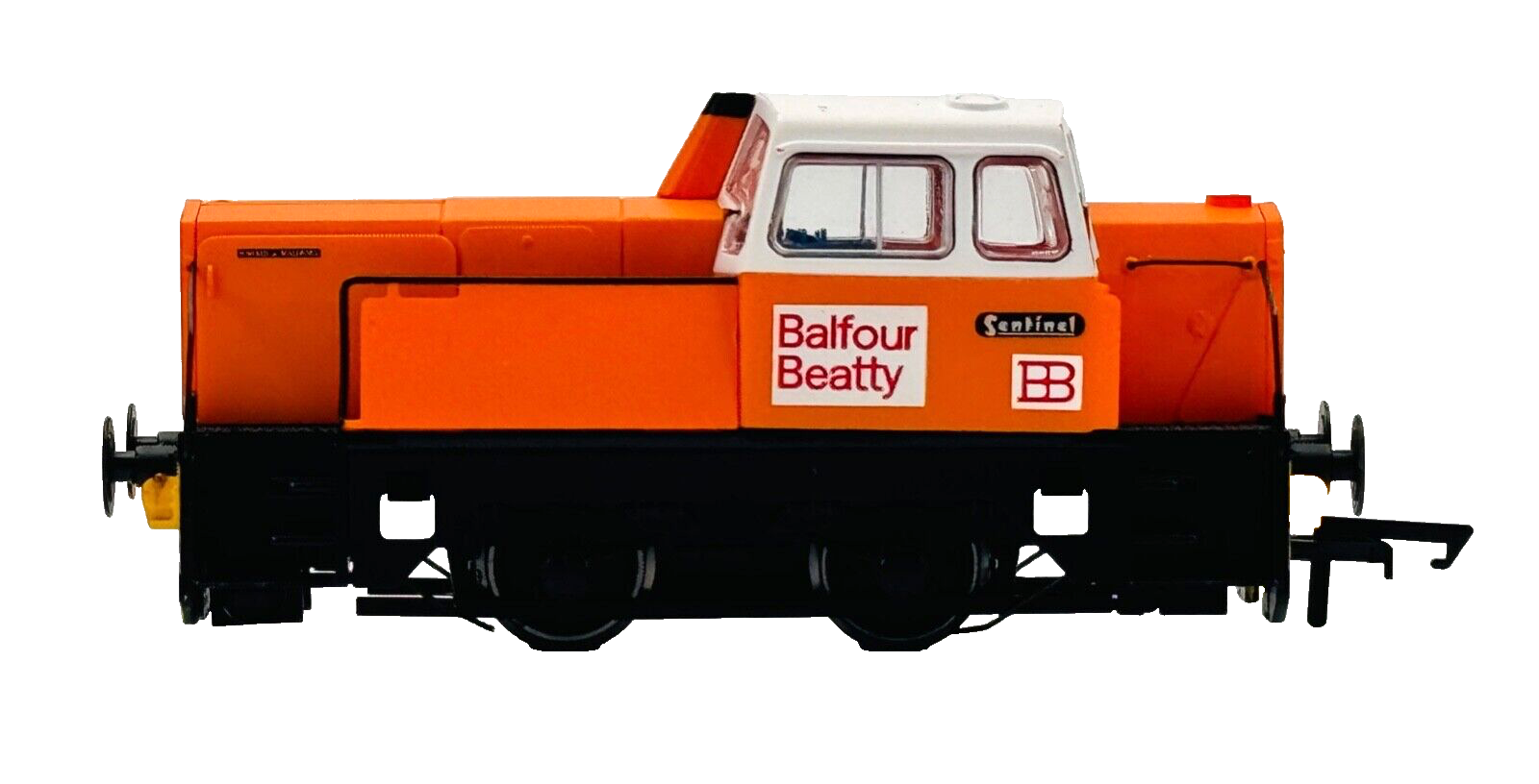 HORNBY 00 GAUGE - R3353 - 4WDH BALFOUR BEATTY SENTINEL DIESEL LOCOMOTIVE BOXED