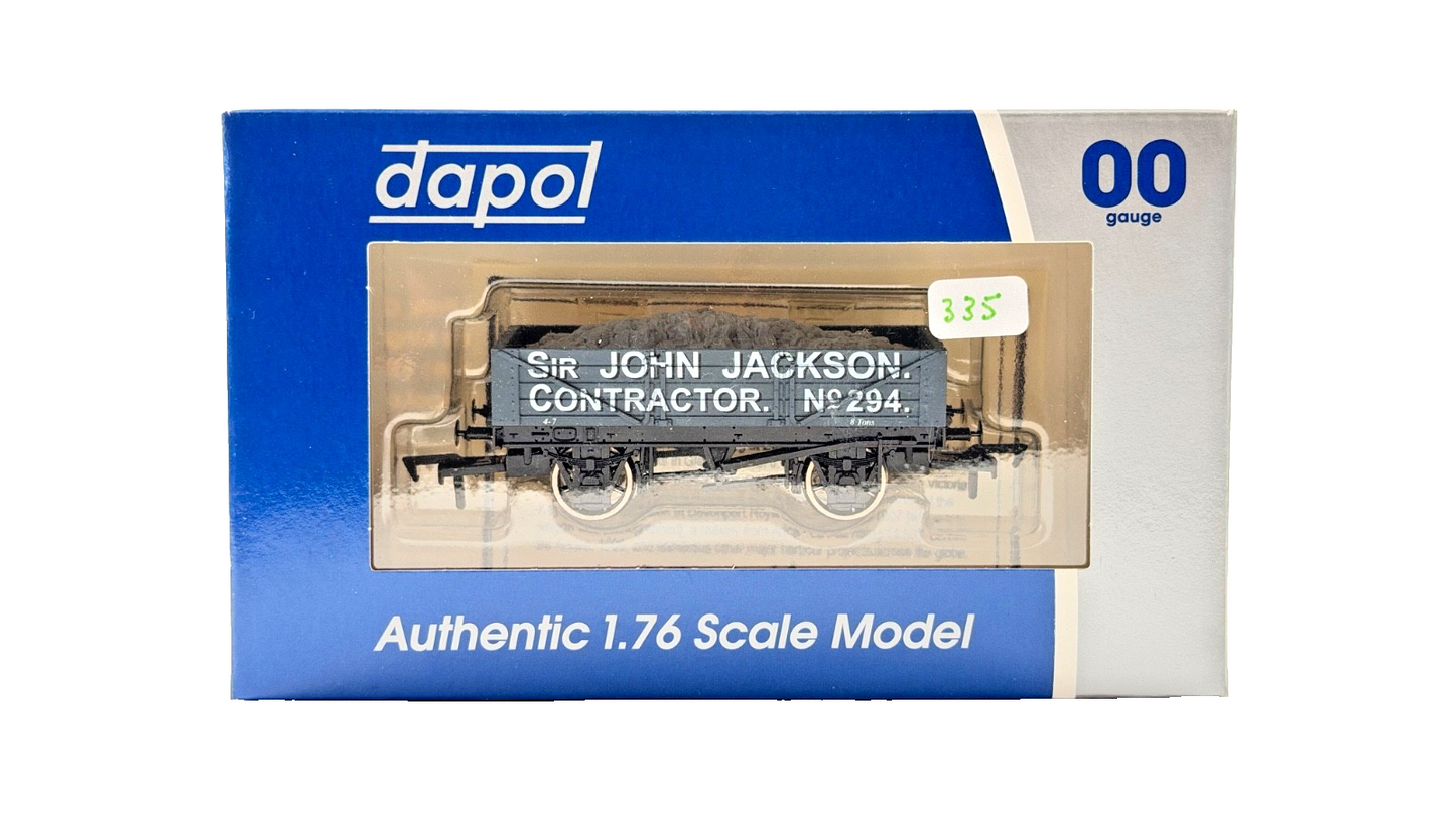 DAPOL 00 GAUGE - SIR JOHN JACKSON CONTRACTOR WAGON NO.294 (LIMITED EDITION)