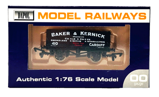 DAPOL 00 GAUGE - BAKER & KERNICK COAL & COKES CARDIFF NO.410 (LIMITED EDITION)