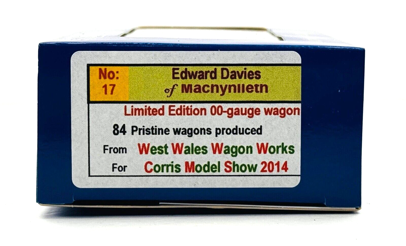 DAPOL 00 GAUGE - EDWARD DAVIES COAL MERCHANT MACHYNLLETH NO.3 (LIMITED EDITION)