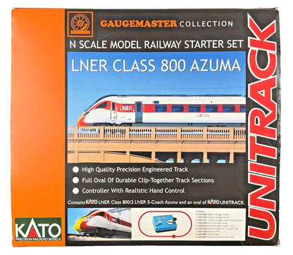 KATO N GAUGE - GM2000104/20-852 - LNER CLASS 800 AZUMA 5 CAR STARTER SET BOXED