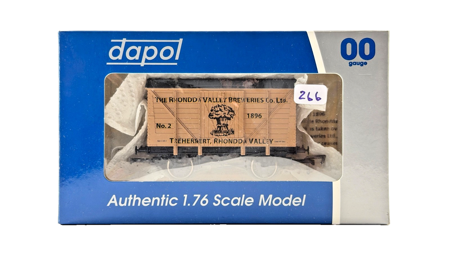 DAPOL 00 GAUGE - RHONDDA VALLEY BREWERIES VENT VAN NO.2 (LIMITED EDITION)