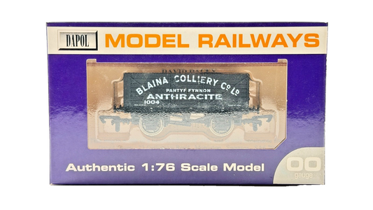 DAPOL 00 GAUGE - BLAINA COLLIERY PANTYF FYNNON ANTHRACITE 1004 (LIMITED EDITION)