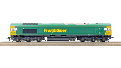BACHMANN 00 GAUGE - 32-725Y - CLASS 66/5 DIESEL 66552 FREIGHTLINER MALTBY RAIDER