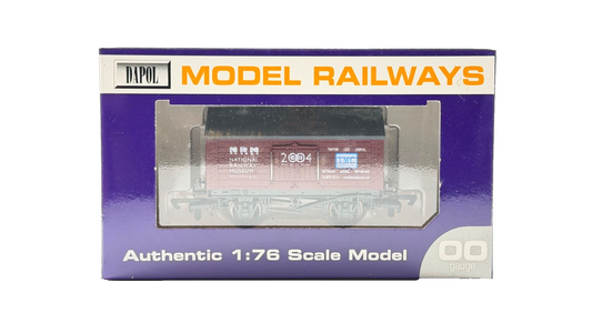 DAPOL 00 GAUGE - NRM NATIONAL RAILWAY MUSEUM TMC SALT VAN (LIMITED EDITION)