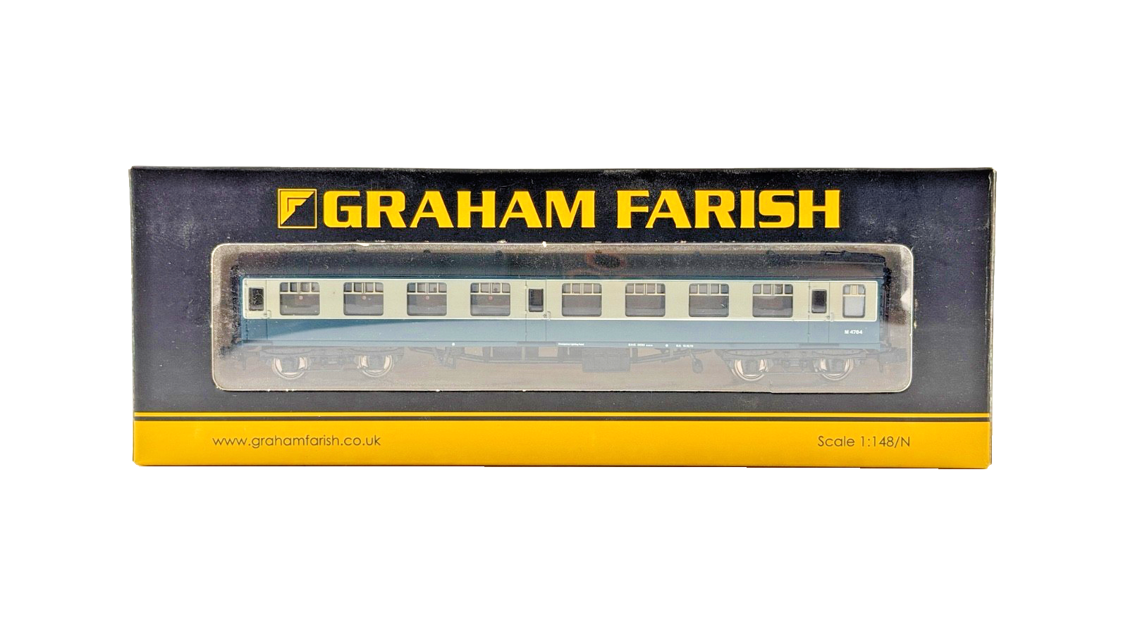 GRAHAM FARISH N GAUGE - 374-013C - MK1 SO SECOND OPEN COACH BR BLUE & GREY BOXED