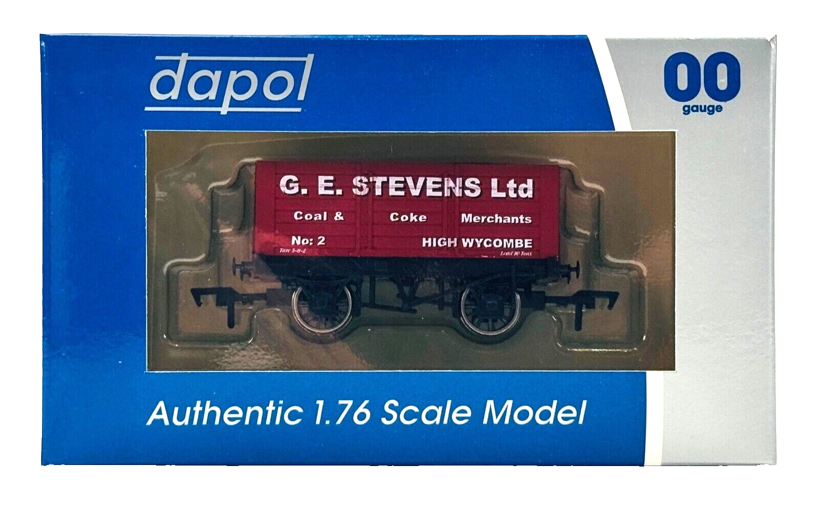 DAPOL 00 GAUGE - G.E STEVENS HIGH WYCOMBE NO.2 PRISTINE WAGON (LIMITED EDITION)