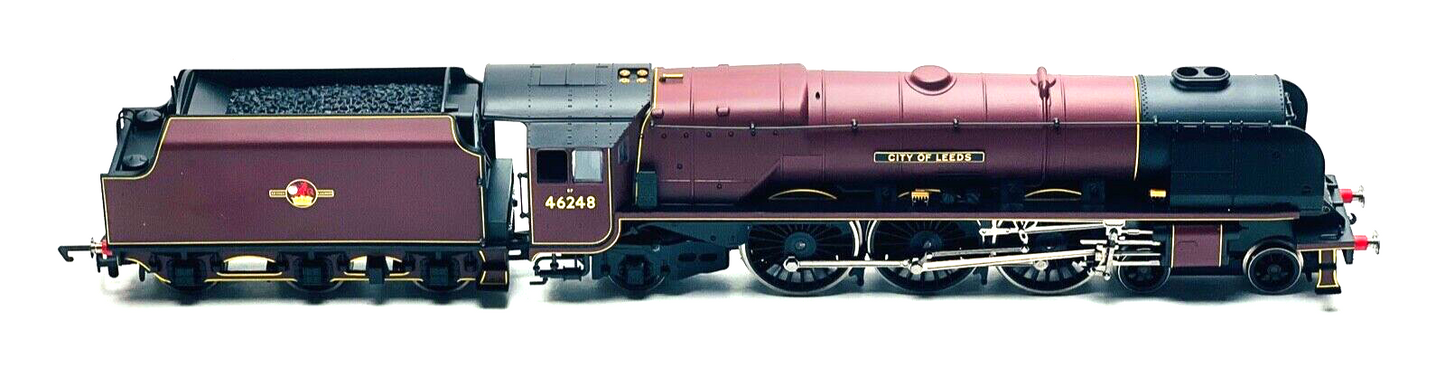 HORNBY 00 GAUGE - R2552 - BR 4-6-2 CORONATION 'CITY OF LEEDS' 46248 - BOXED
