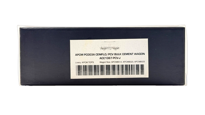 ACCURASCALE OO GAUGE - ACC1067-PCV-J - CEMFLO PCV BULK CEMENT WAGON APCM TOPS