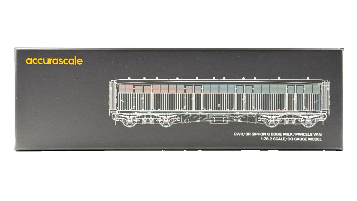 ACCURASCALE OO GAUGE - ACC2424 - SIPHON G VAN PATTERN M34 BR RAIL BLUE W2774W