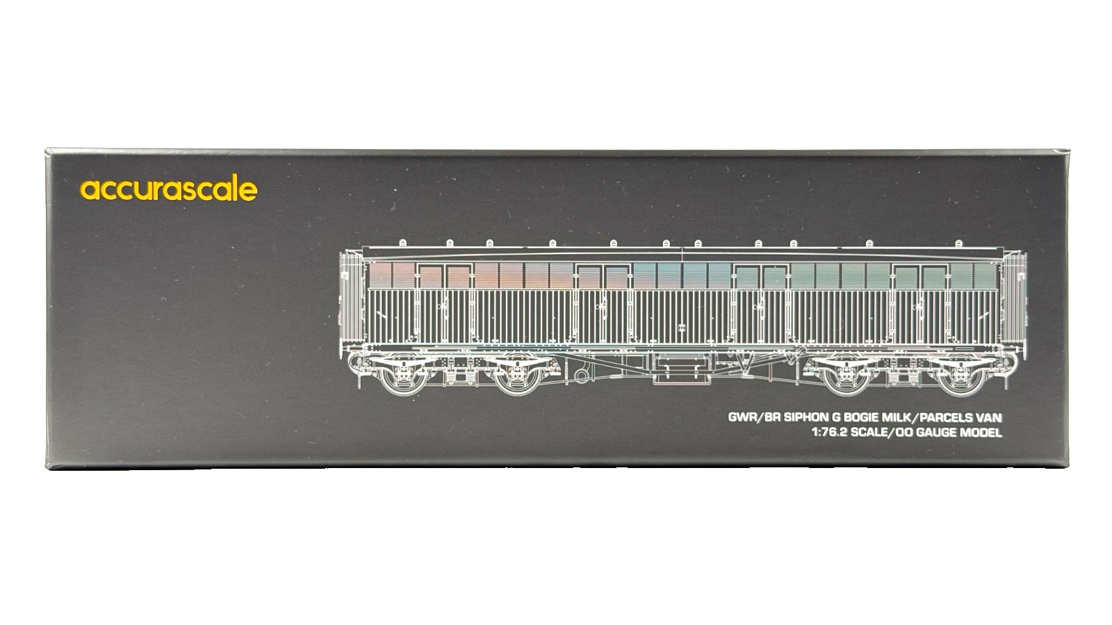 ACCURASCALE OO GAUGE - ACC2424 - SIPHON G VAN PATTERN M34 BR RAIL BLUE W2774W