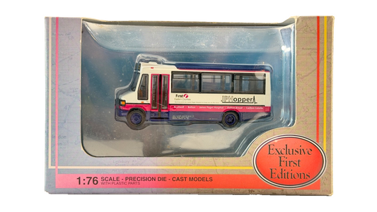 EFE 1/76 SCALE - 24814 - MERCEDES MINIBUS FIRST EASTERN COUNTIES - BOXED
