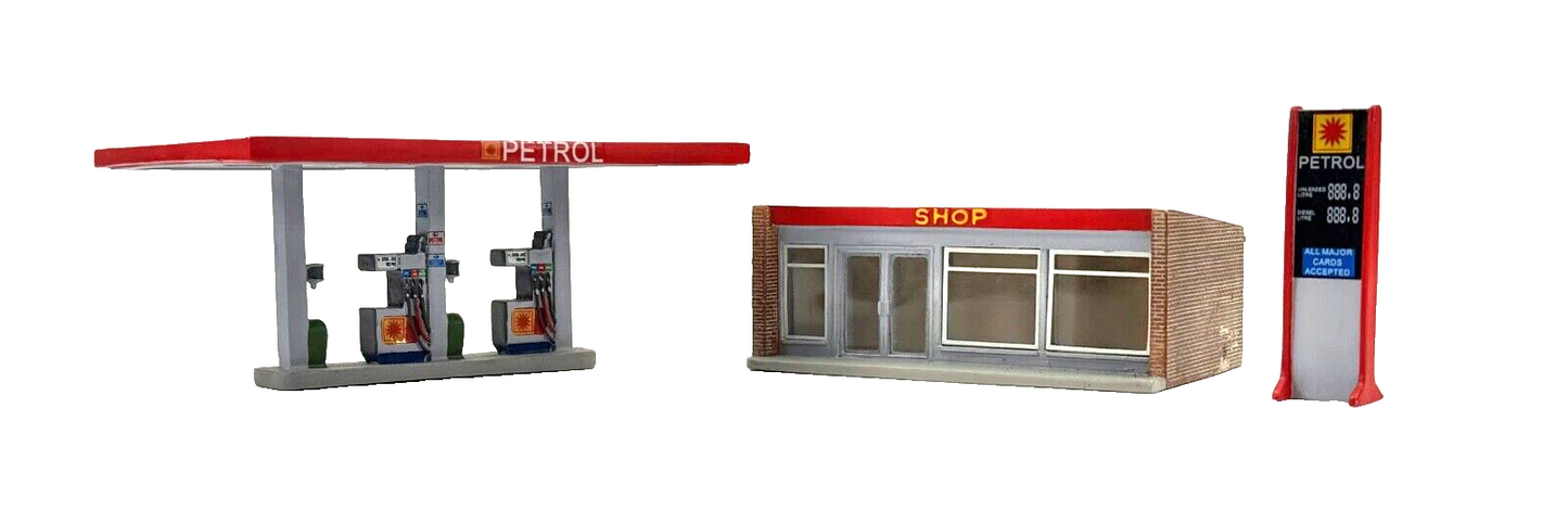 HORNBY 00 GAUGE SKALEDALE - R8727 - SKALE OIL PETROL STATION - UNBOXED