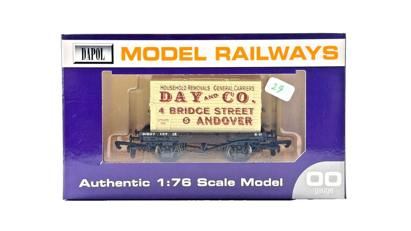 DAPOL 00 GAUGE - DAY & CO BRIDGE STREET ANDOVER SR 13T CONFLAT (LIMITED EDITION)