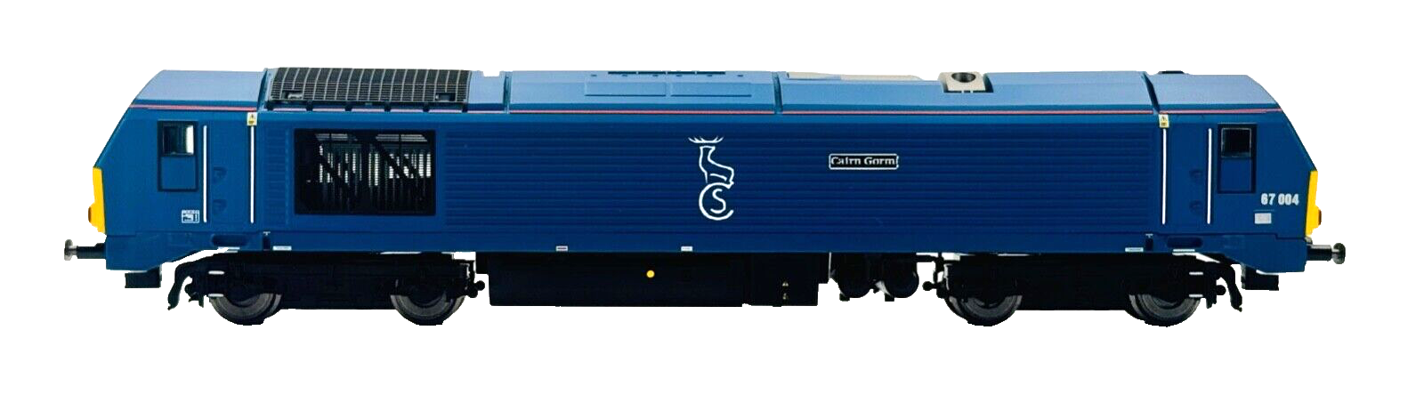 HORNBY 00 GAUGE - R3388 - CLASS 67 DIESEL 67004 CALEDONIAN CAIRN GORM DCC READY