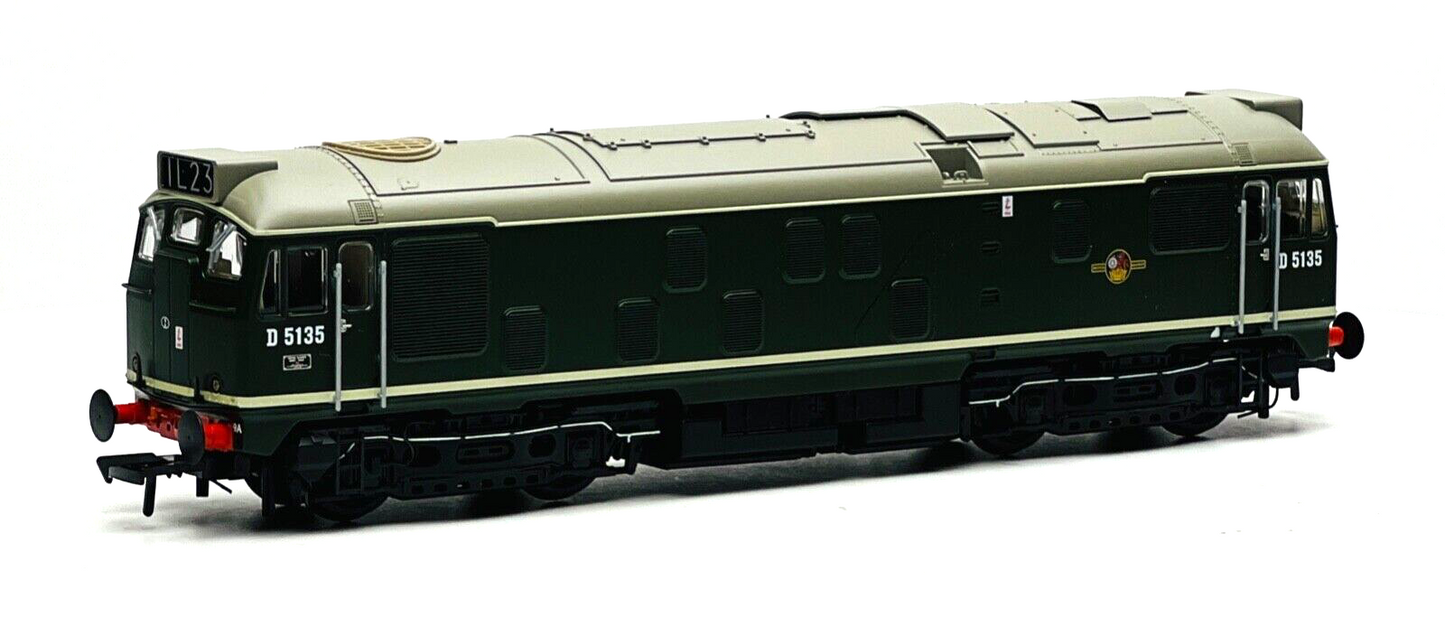 BACHMANN 00 GAUGE - 32-440 - CLASS 24/1 DIESEL D5135 BR GREEN - BOXED